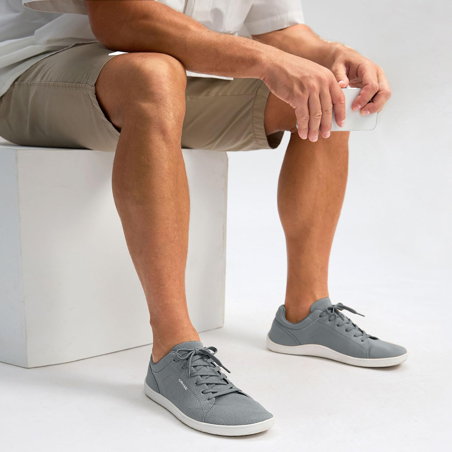 Mens Barefoot Shoes Lightweight Walking Shoes Wide Toe Box Flexible Zero Drop Sneakers for Men Summer Minimalist Casual Shoes - Image 2