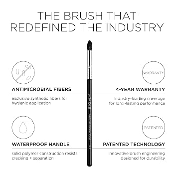 Sigma Beauty E45 Max Small Tapered Blending Brush - Crease Eyeshadow Brush