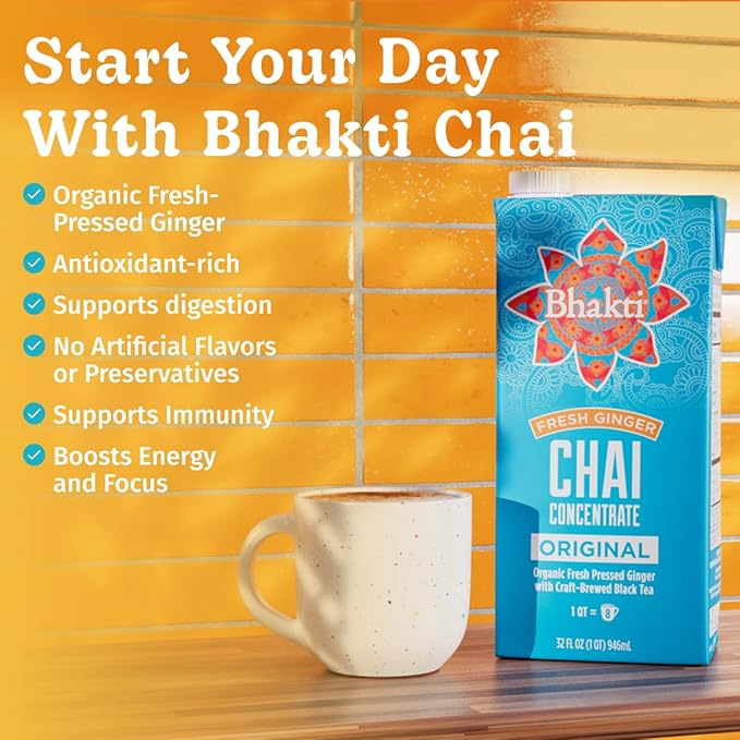 Concentrado de Té Chai con Jengibre Pack de 2 miniatura 6