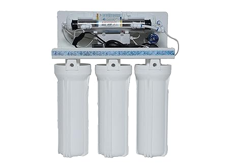 AquaDart UV Water Purifier 5 Stage Under sink and Wall Mounted 30-35 liters per Hour (No TDS Reduction, No water wastage and No RO, only UV Water Purifier