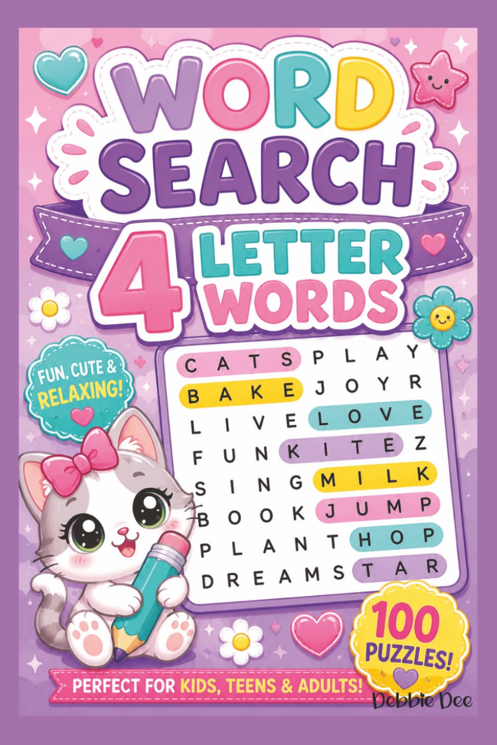 Word Search 4-Letter Words