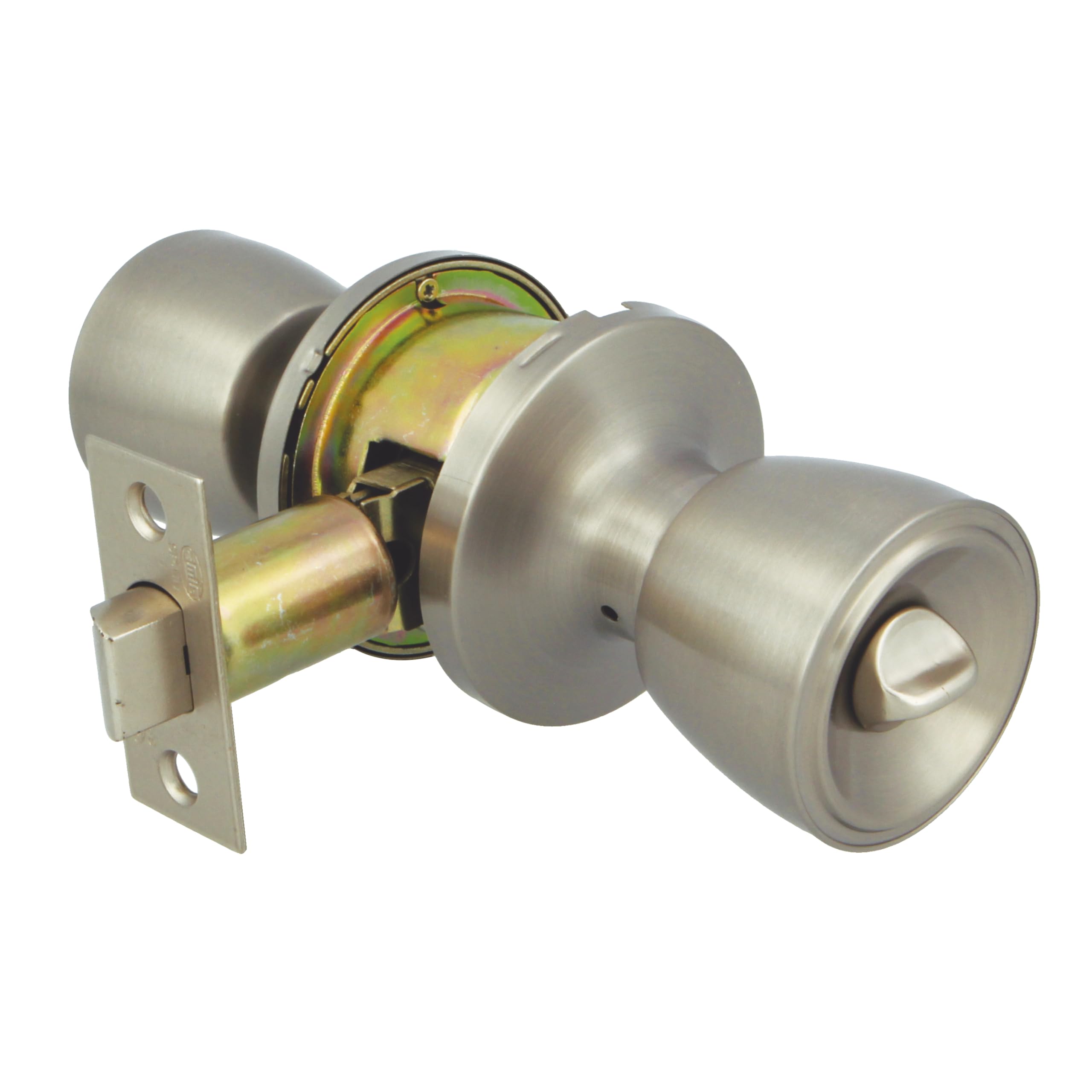 Amig - Deurknopset - Roestvrij staal - 18,5 x 8 cm - Inclusief sluiting