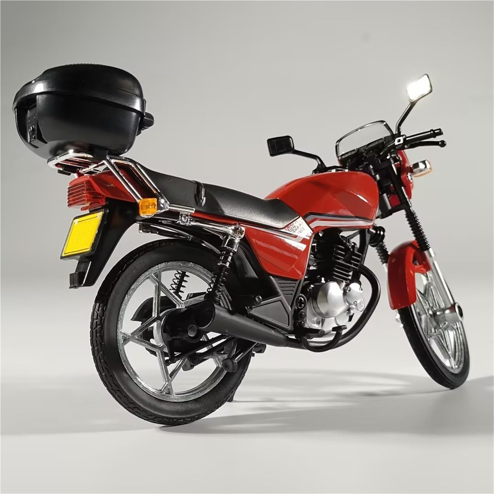 Für S&uzuki GS125 Motorrad-Modellauto Aus Metallguss, Sammlerstück, Hobbygeschenk, Ausstellungsstück, Geschenk Für Jungen, Maßstab 1:12