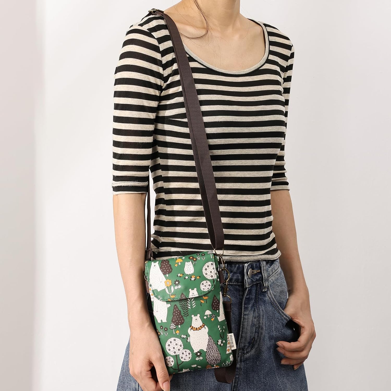 Phone Purse Small Cute Crossbody bags for woman Teen Girls kawaii cell phone pouch Wallet Key Bag Shoulder - Image 2