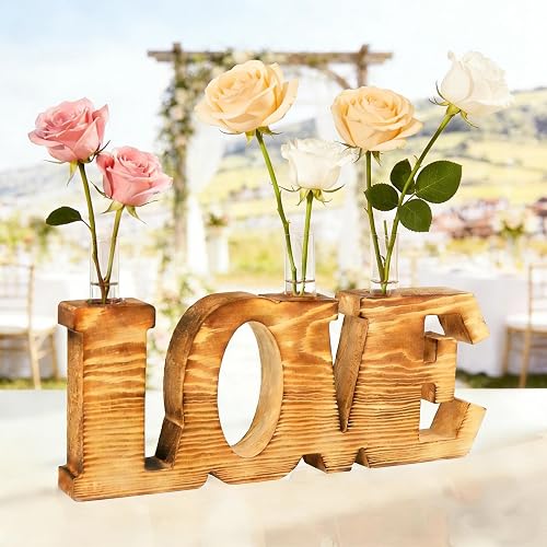 Wooden Love Letter Sign Wedding, Anniversary Party & Home Decor,
