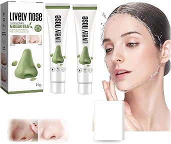 Blackhead Removal Peel off Nasal Mask, Blackhead Removal Pore Strips, Blackhead for Deep Cleansing Plant Pore StripsCleansing Peel Off maskblackhead remover mask 2PCS