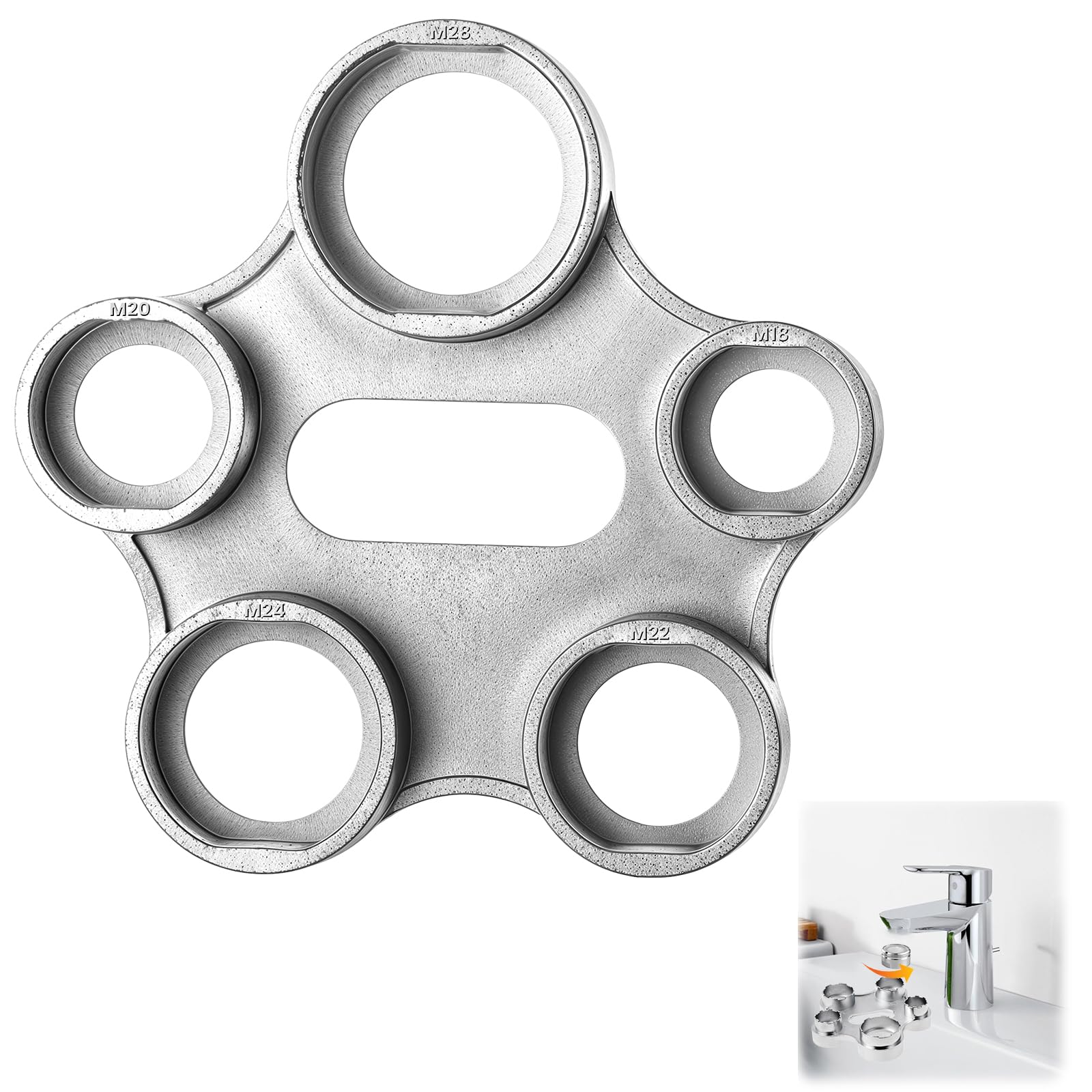 16/18/20/22/24/28 Régulateur De Jet Clé De Service, Outil D