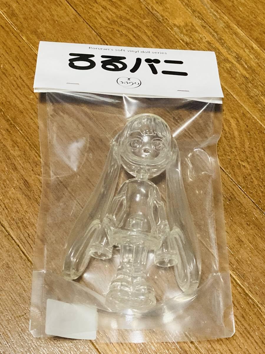 Amazon | ろるらり ろるバニ Crystal クリスタル クリア 50体限定 全高