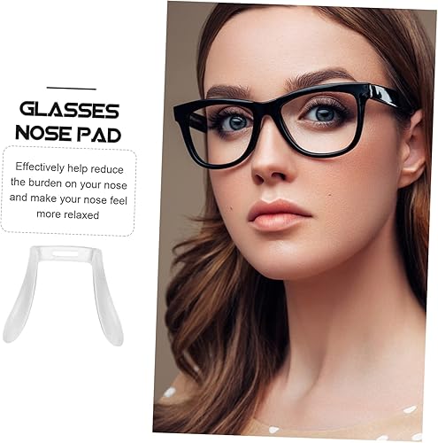 Miniatura 9 de ARTIBETTER Almohadillas nasales para gafas en forma de U para gafas de plástico, resistentes y agradables a la piel
