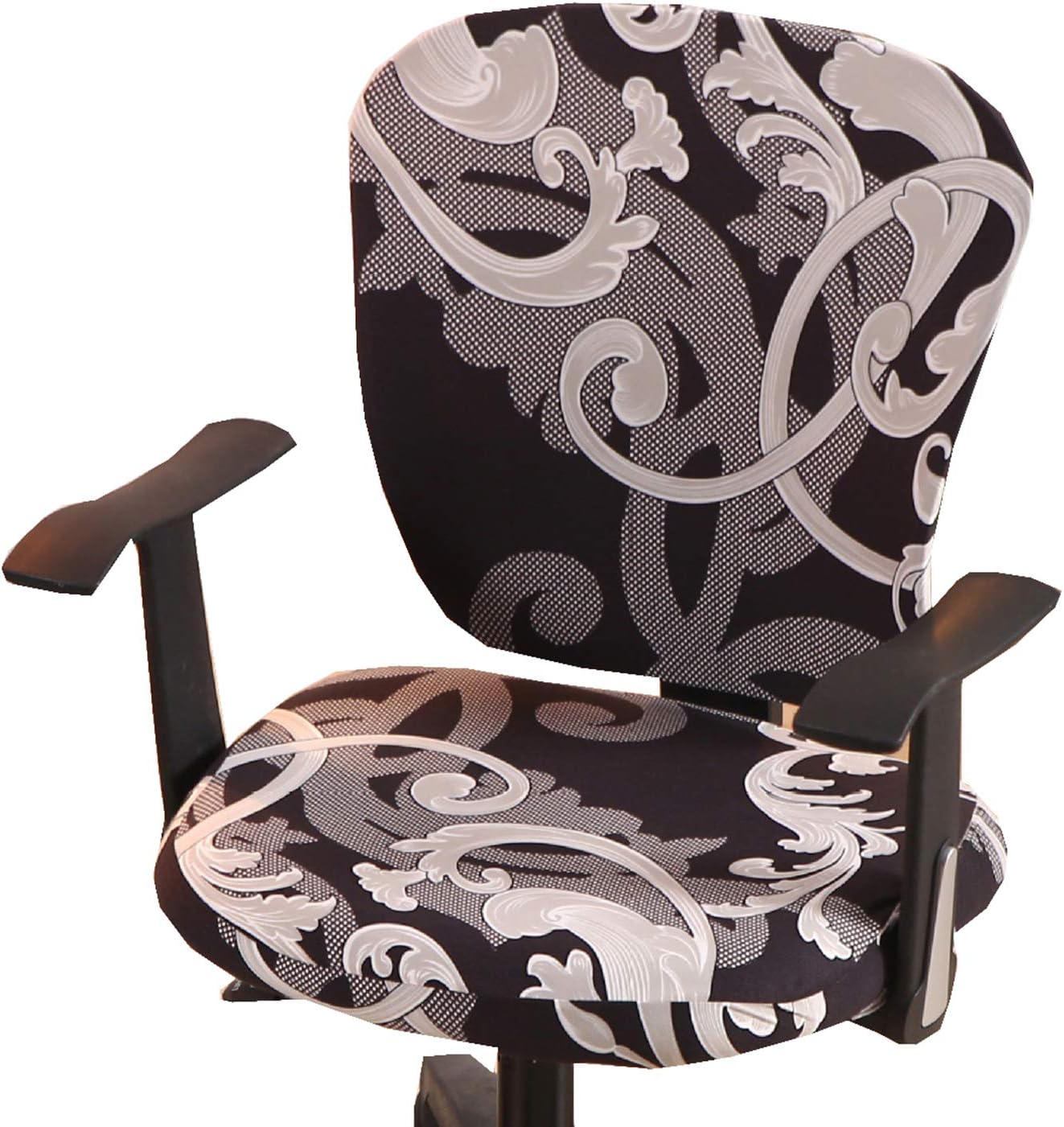 Buy Computer Office Chair Cover Protective Stretchable Universal Chair Covers Stretch Rotating Chair Slipcover N Online In Indonesia B07v3szjrn