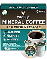 Vista 34 de VitaCup Cápsulas de café Extra Shot, tostado oscuro intenso con café expreso, alta cafeína, vitamina B12, antioxidantes, cápsulas reciclables