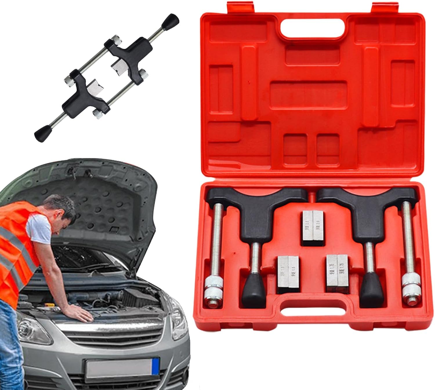 Professional Shaft Sleeve Removal Tool, Quick Adjustment Thread Wrench for Automotive, Marine, and Outdoor Use