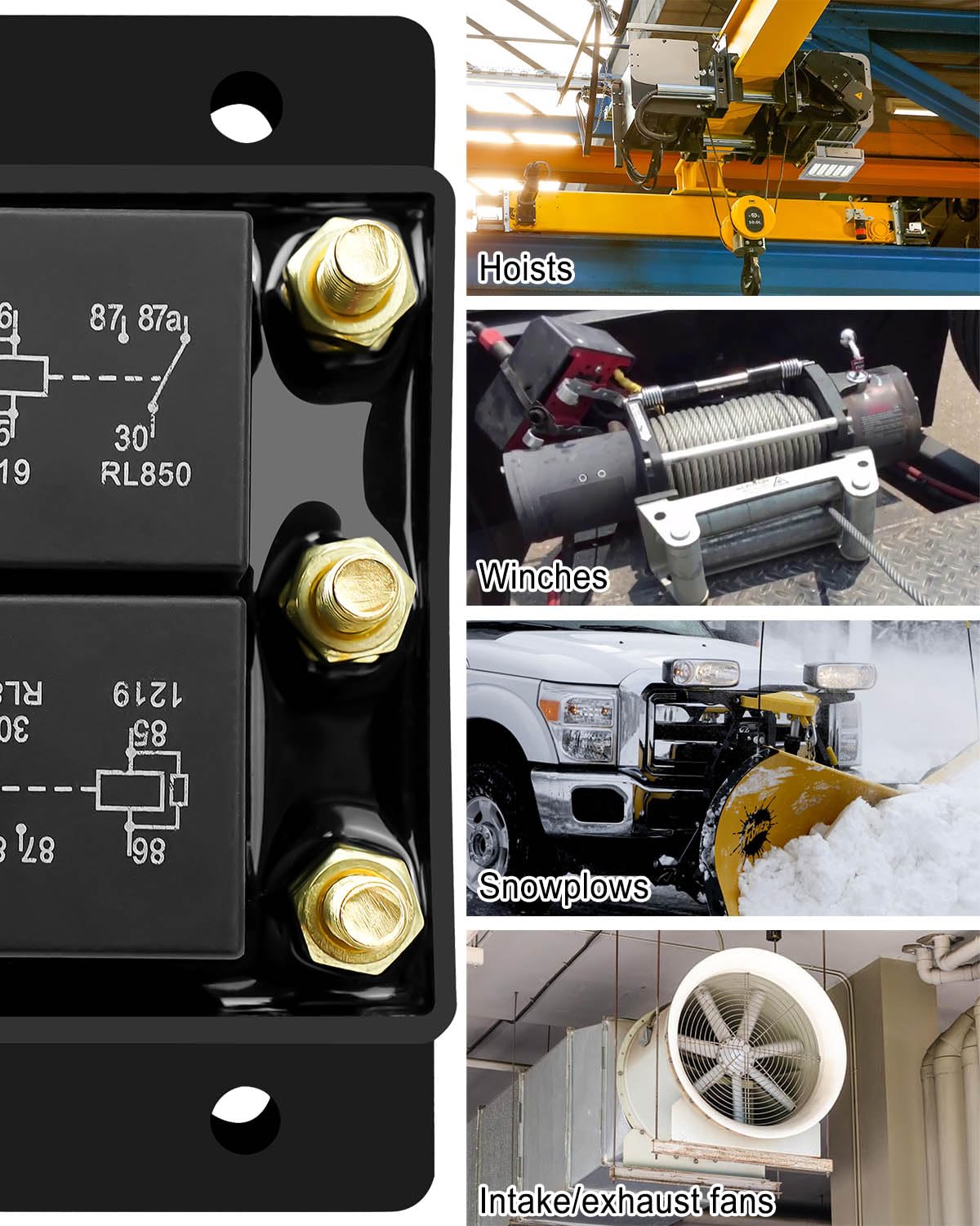 Trexflow TF Forward And Reverse Relay Module 12V For Tarp Motor Winch