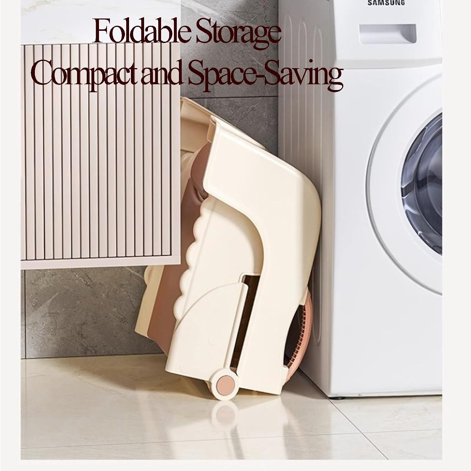 Non-Slip Seat with Head Rinse Recliner, Foldable Shampoo Recliner, Suitable for Men and Women, Ideal for Salons, Home Bathrooms and Washrooms