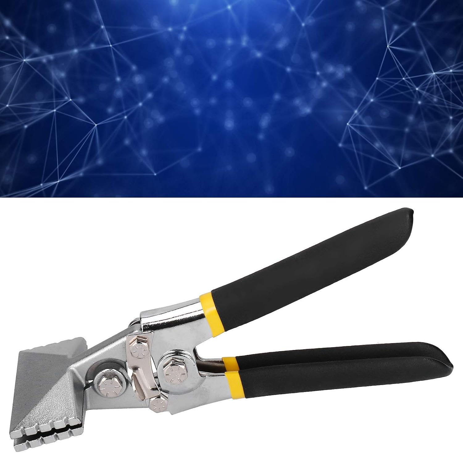 Hand Seamer Pliers Metal Multifunctional Straight Bending Tool Former Bender 3.1inch Black