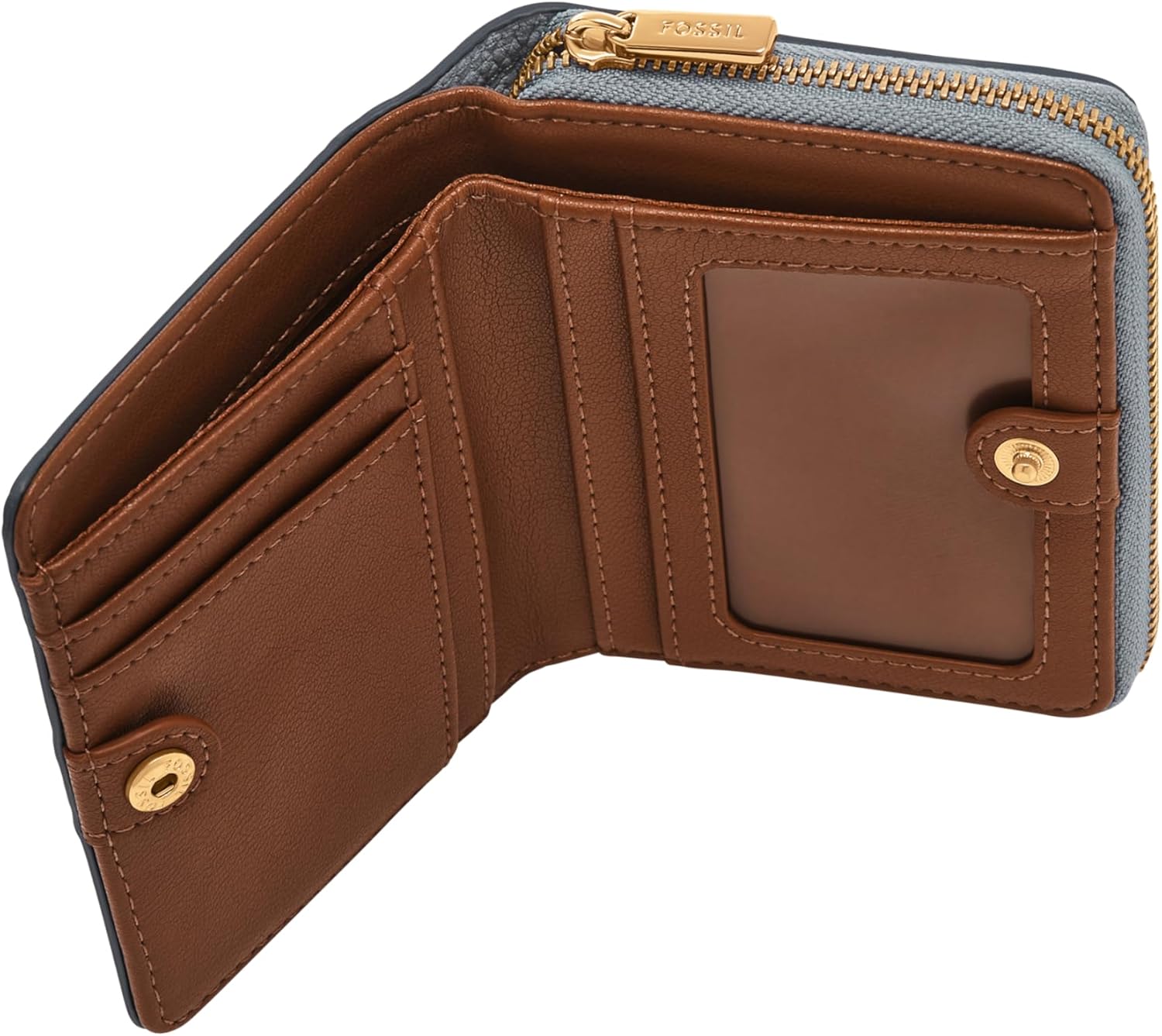 Fossil SL7923450 Women's Multifunction Bag, Leather, Blue