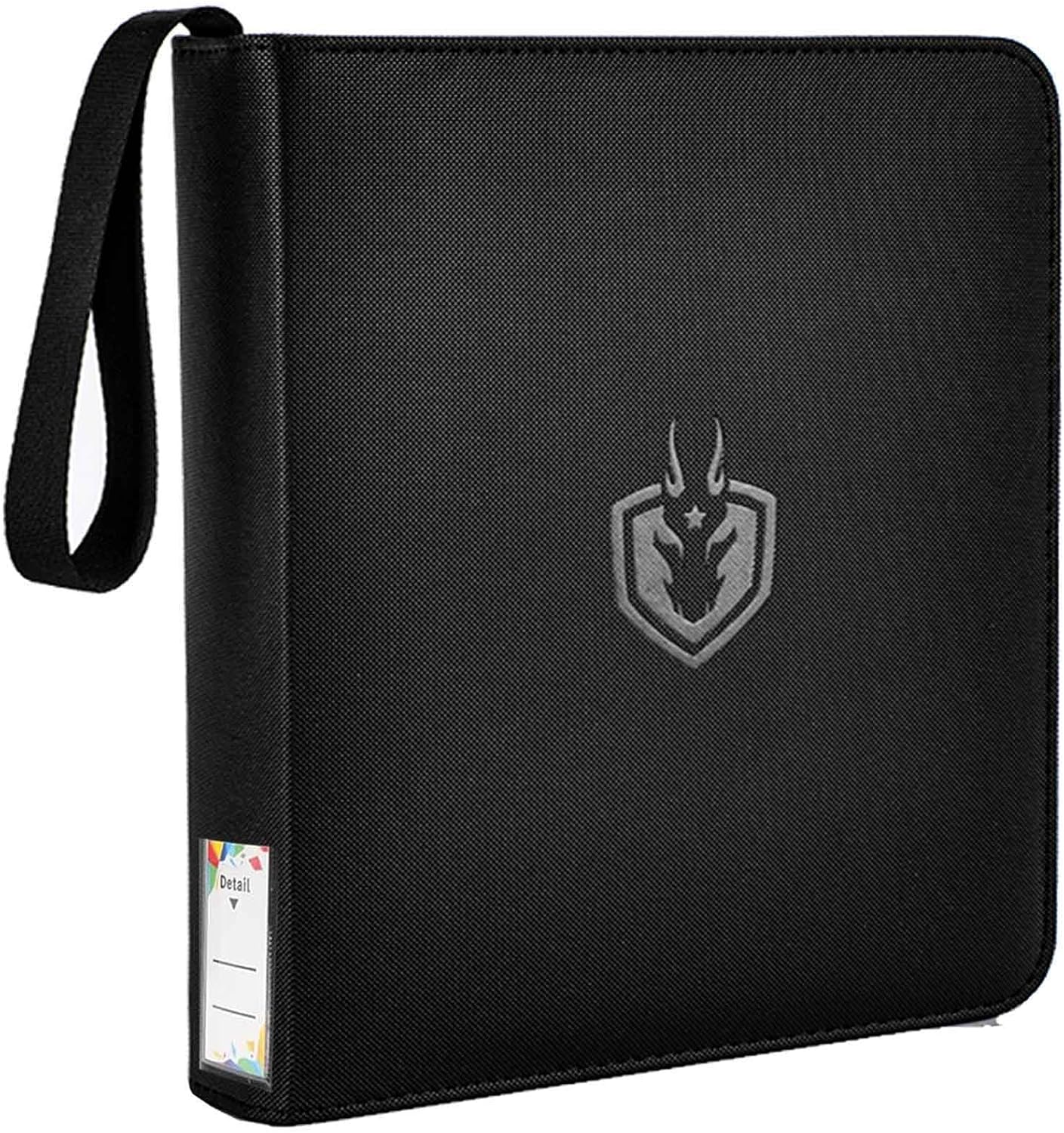 Jumbo Card Binder - Size L, Fits 100 Jumbo Cards 3-Rings Binder for Oversized Cards 5.4 * 7.4 Inch