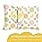 Little Sleepy Head Toddler Pillowcase, 100% Cotton & Hypoallergenic Pillow Case for Toddler Pillow, Snug Fit Envelope Pillowcase, 13x18 Pillowcase, Pilllow Sold Separately (Citrus Blossom)