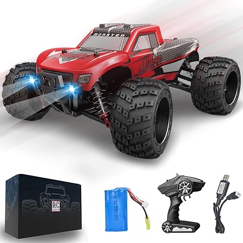 Miniatura 1 de Coches a control remoto 116 de 311mih para adultos camión a control remoto de alta velocidad 4WD todoterreno Monster Truck 24 GHz auto de juguete