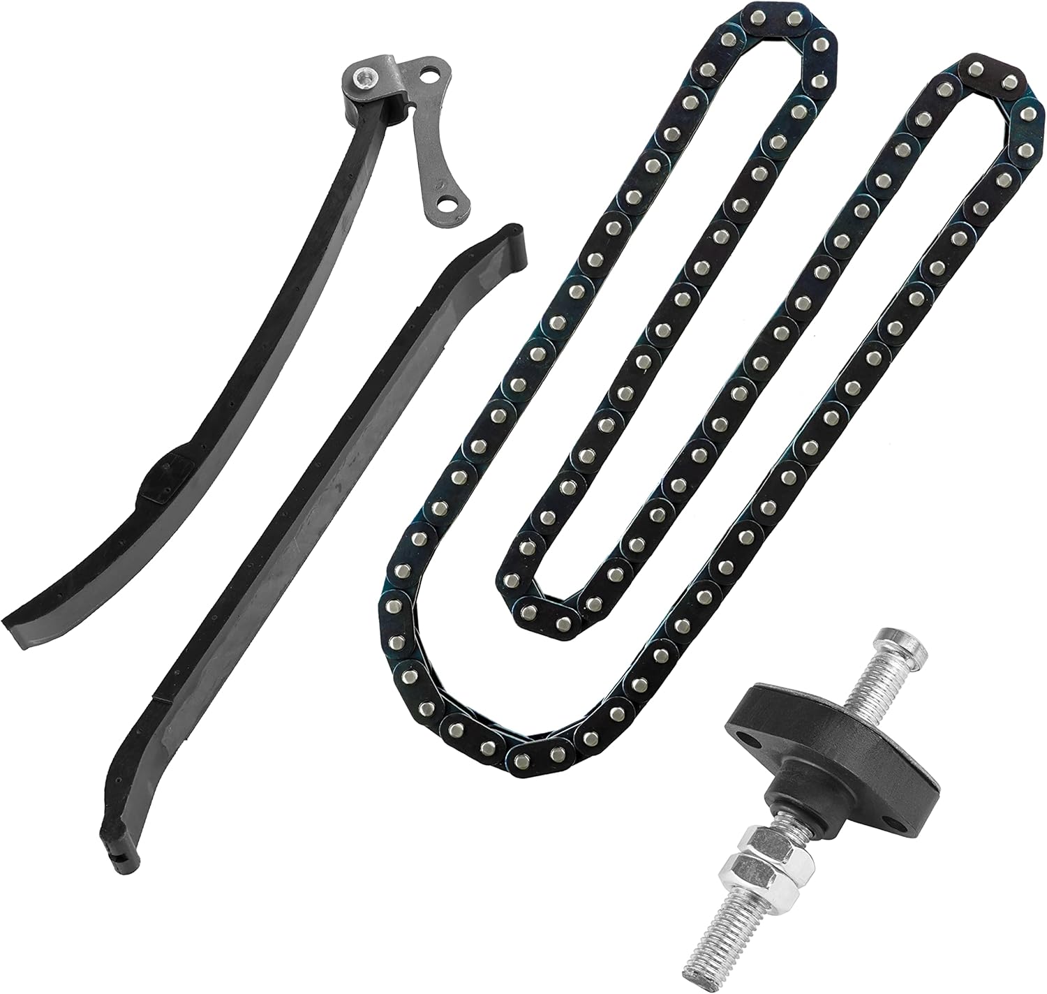 Caltric Cam Chain and Tensioner with Guides compatible with Yamaha Big Bear 350 YFM350FW 4x4 1987-1997 / Moto-4 YFM350ER 1987-1995