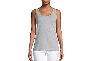 Womens Undershirts Tanks, Premium Cotton Tank Tops, Scoopneck Workout Tank