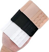 Vista 2 de SAMGU - Extensores de brasier para mujeres, correa de extensión de brasier elástica de 3 ganchos