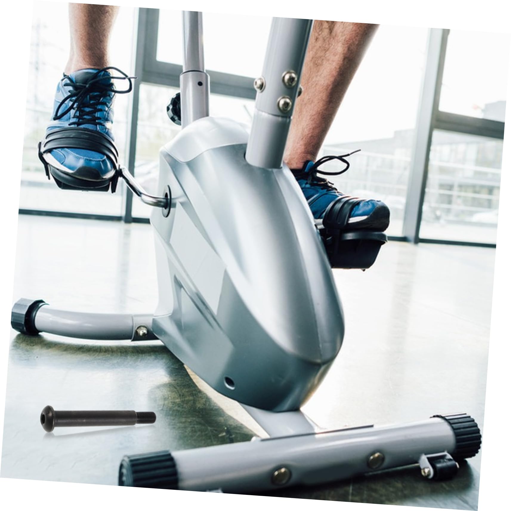 Boulons Pour Vélo Elliptique Ou Stationnaire - En Acier - Longueur 12 Cm - Pour équipement Fitness