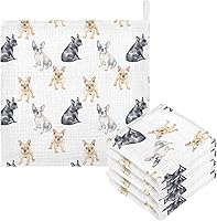 Vista 26 de vvfelixl American Bully Dogs - Paños para eructos para bebés, paños de muselina para niños y niñas, toalla de algodón para bebés recién nacidos
