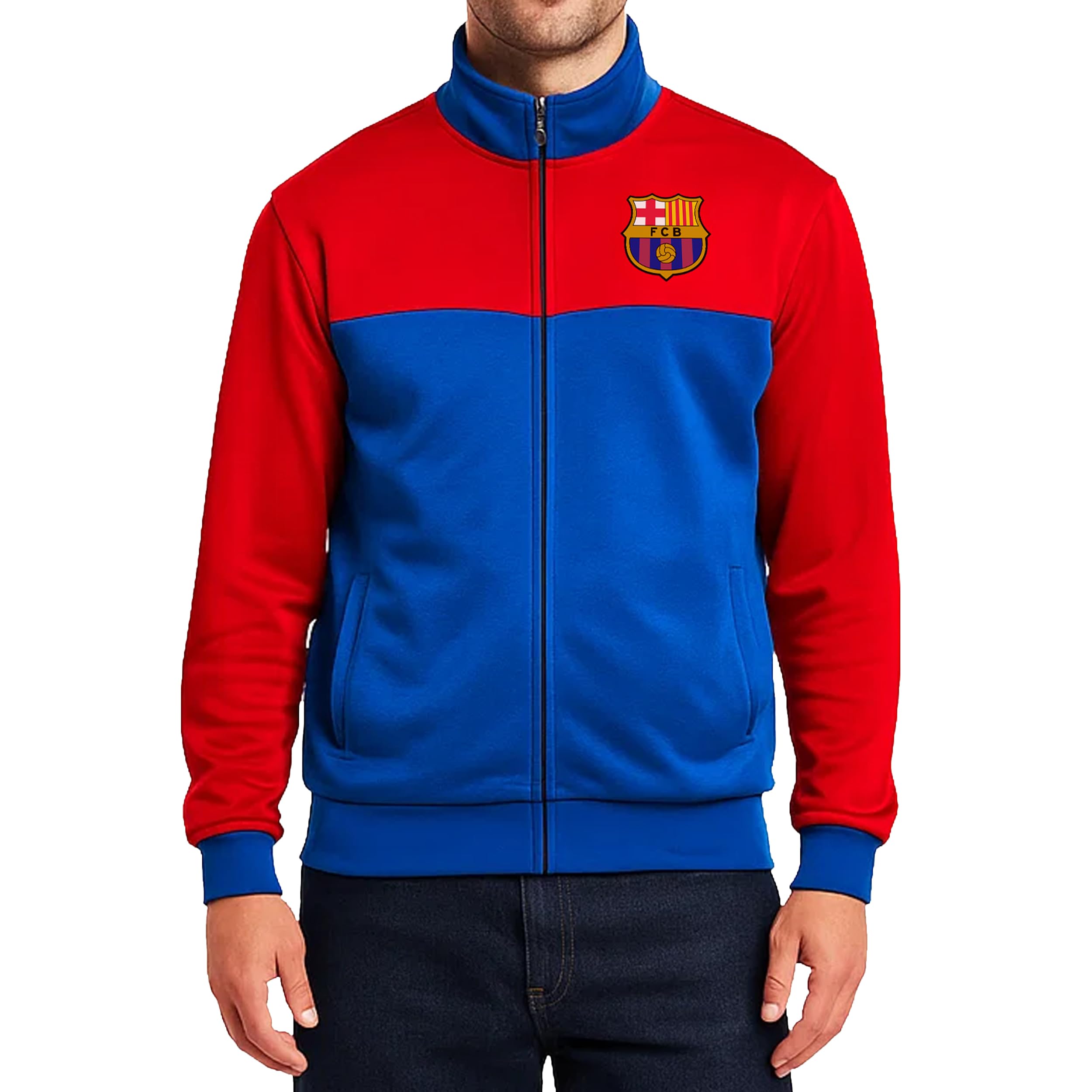 Fc Barcelona Jersey FC Barcelona Track Top Jacket Nike Blue Full