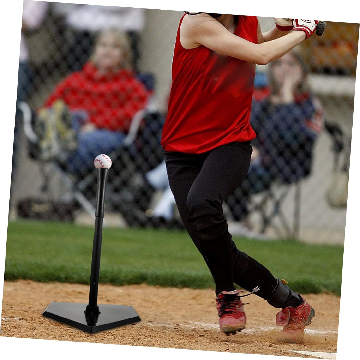 1pc Five Baseball and Softball Hitting Trainer for Adults Height Softball Seat Trainer Stable Tripod Design for Batting Practice