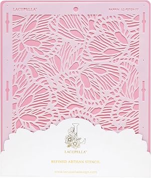 Lacupella Cake Stencil for Buttercream Cake, Royal Icing, Ganache, Painting, Art and Crafts PAPPIN