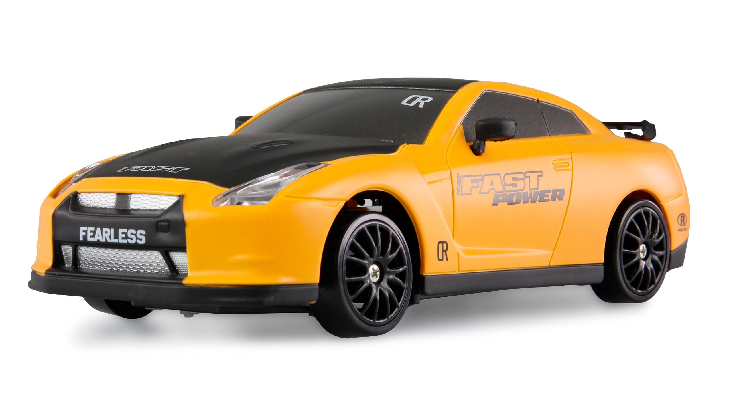 Amewi Drift Sport Car 4WD 1:24 RC zdalnie sterowany RTR żółty