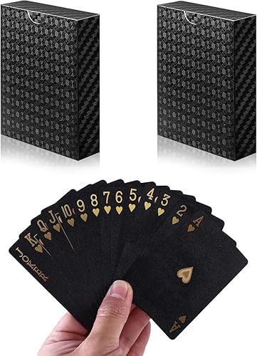 Juego de cartas de juego de 2 cartas, impermeables, juegos de cartas para familias, juegos de cartas de casino vintage para adultos disponible en Yaxa Colombia