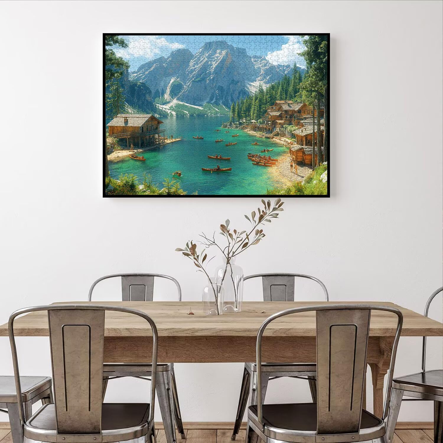 Puzzle 6000 Pezzi montagna Puzzle Classici per Gioco Familiare, n-742