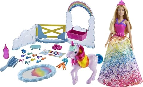 Barbie® Dreamtopia Bebek ve Tek Boynuzlu At
