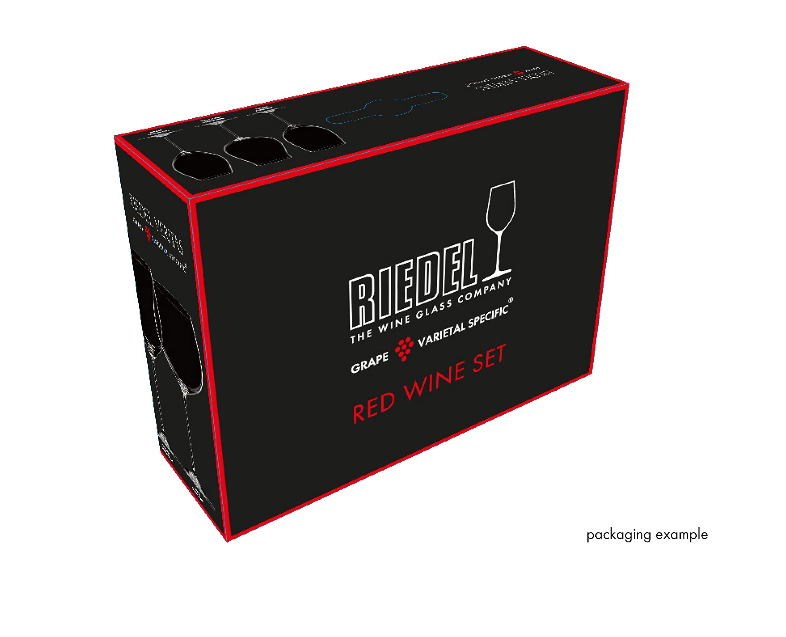 RIEDEL Ridel Veritas Gläser-Set, Kristall, transparent, 3 Stück (1er Pack), 3