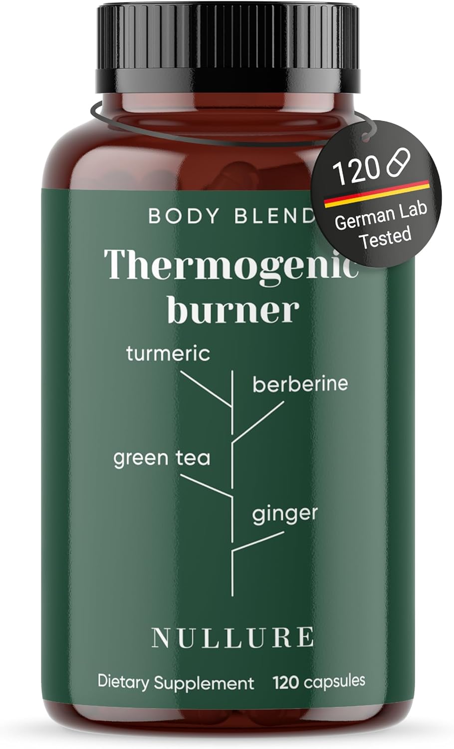 Krachtige Thermogeen Natuurlijke Vetverbrander I Veganistisch I – Kurkuma + Gember + Groene thee + Resveratrol + Knoflook + Zwarte peper + Berberine + Vitamine A – 120 capsules (2 maanden) Krachtige Thermogeen Natuurlijke Vetverbrander I Veganistisch I – Kurkuma + Gember + Groene thee + Resveratrol + Knoflook + Zwarte peper + Berberine + Vitamine A – 120 capsules (2 maanden)