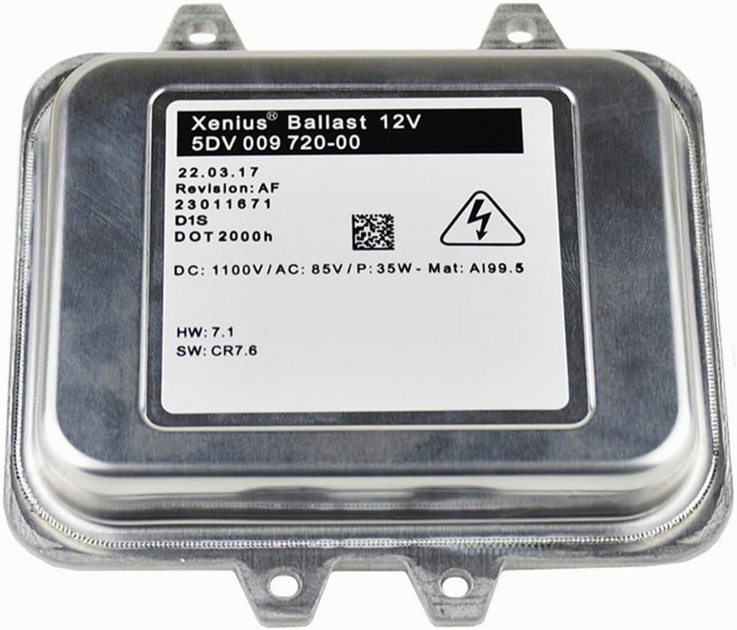 D1S HID Xenon Headlight Ballast Computer Light Control for X5 M E70 2010-2013 X6 E71 Astra J 5DV009720-00 5DV00972000