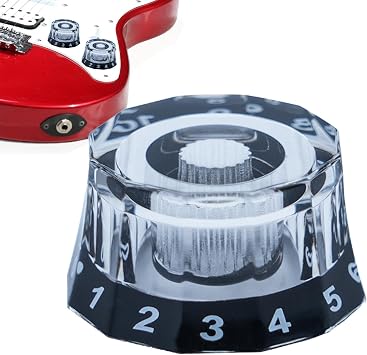 Volume Knob, Electric Guitar Knob | Dodecagon Design LP Guitar Knob | Speed Control Knob Guitar Accessories, Rotating Guitar Knob, Electric Guitar Parts for PRS SG LP Guitar
