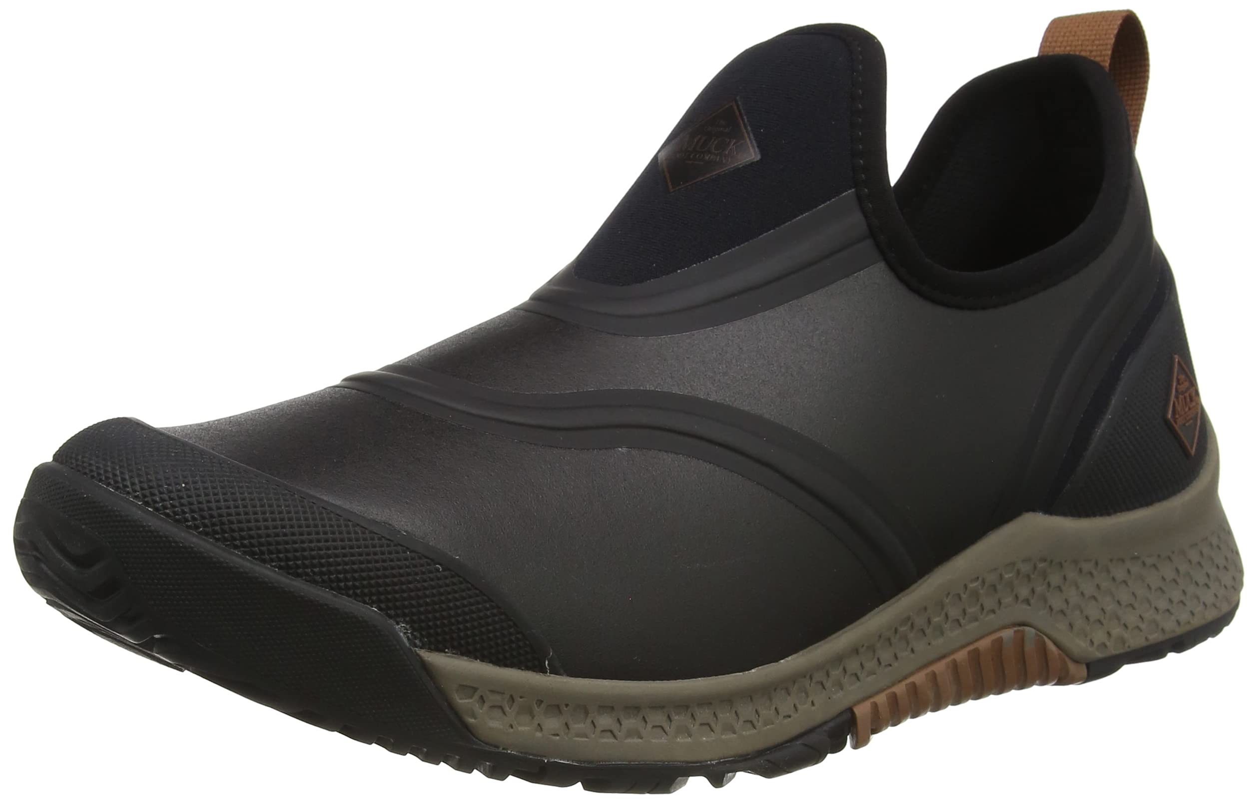MUCK Men's Outscape Slip On, Black, Size 10.5(M)