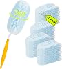 40 Count Duster Refills 360 Heavy Duty Duster Refills Compatible with Swiffer Dusters for Cleaning Home, Office, Furniture 40 Count1 Handle