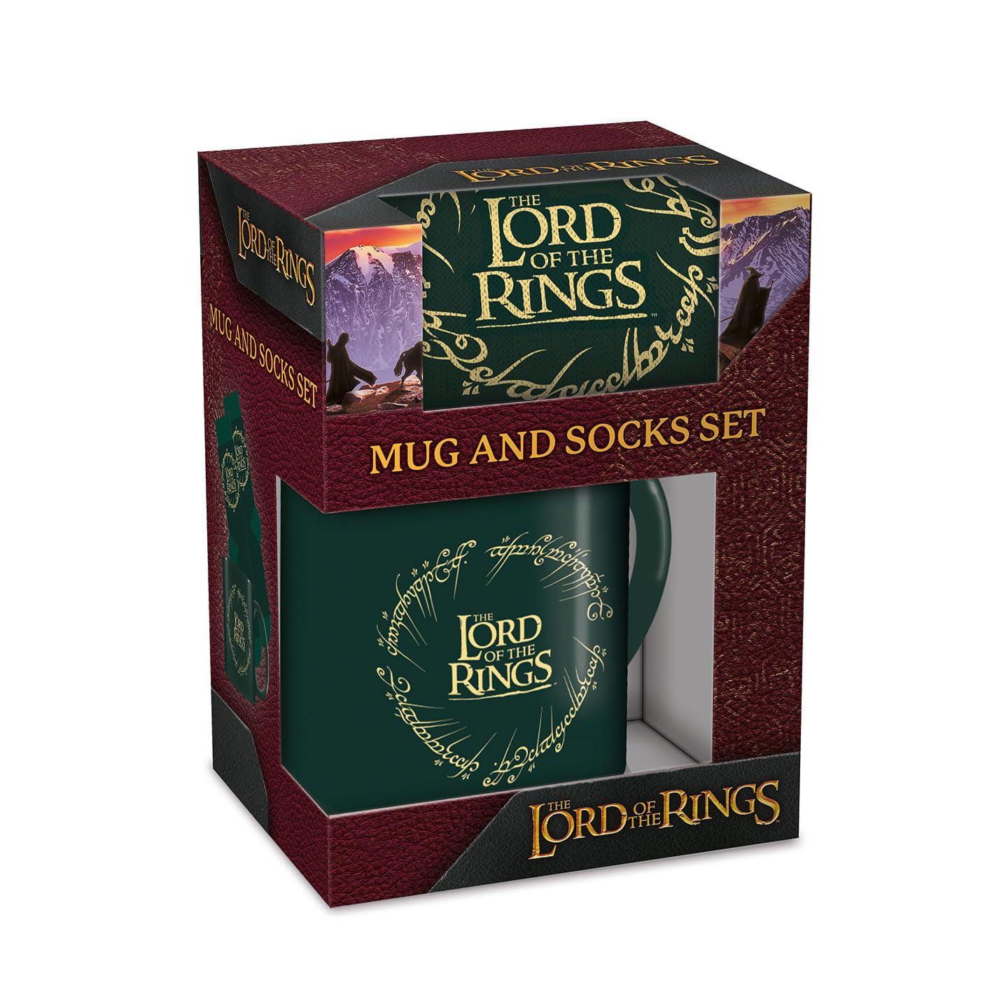 PYRAMID Lord Of The Rings Mug And Socks Set