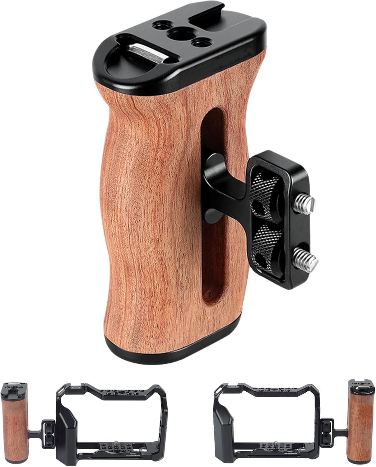 Maniglia Laterale NATO Per Fotocamera Nitze PA29C - Impugnatura Ergonomica Regolabile Per Video - Foto 7