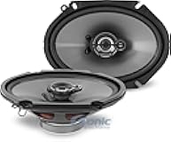 Clarion Mobile Electronics SRG6833C 300-Watt 6 x 8 Inches Good Series Custom Fit Multiaxial 3-Way Car Speakers, Set of 2