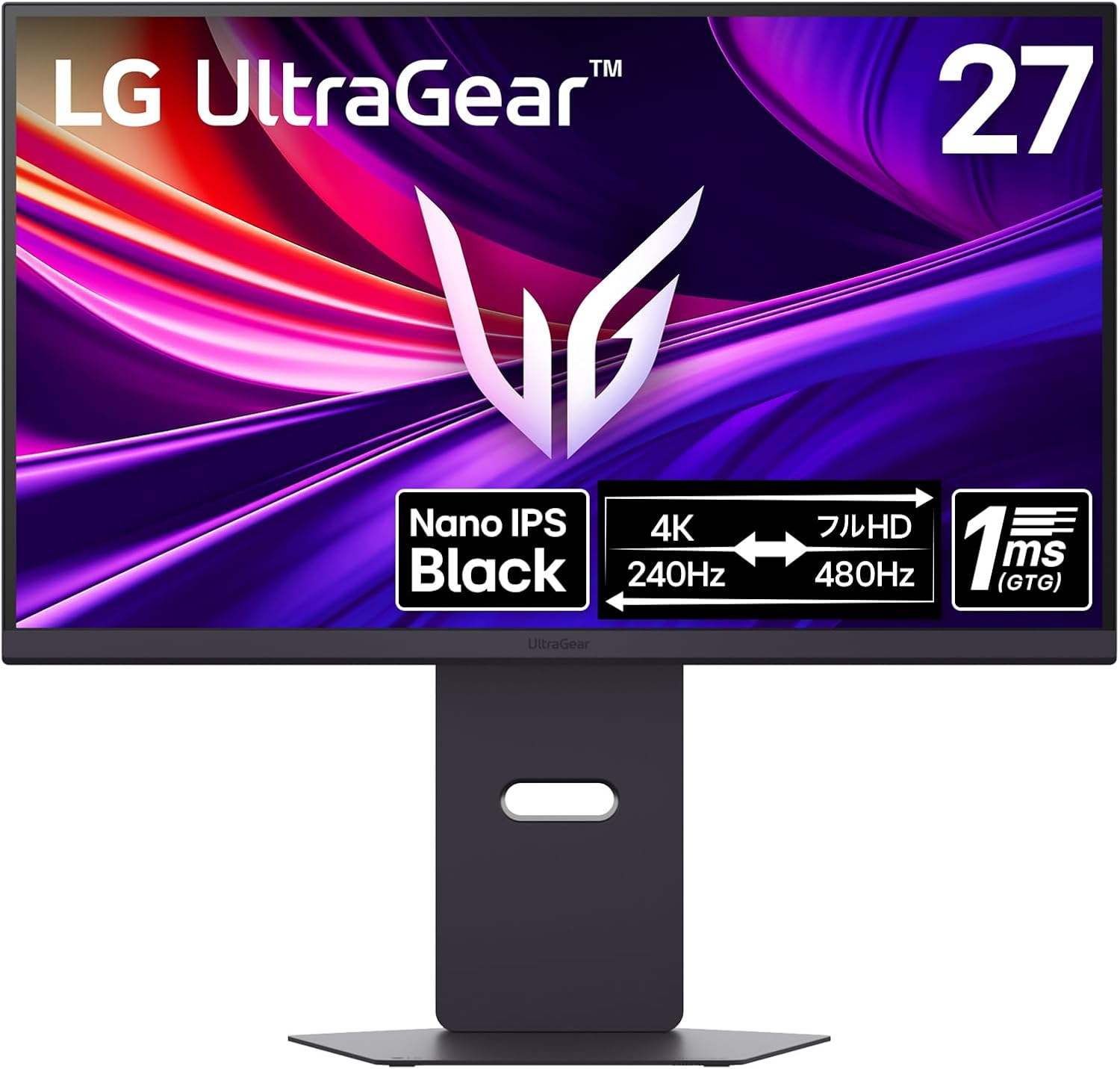 Nano Ips 144hz 4k 27 Inch Monitor LG UltraGear 27G850A-B Gaming