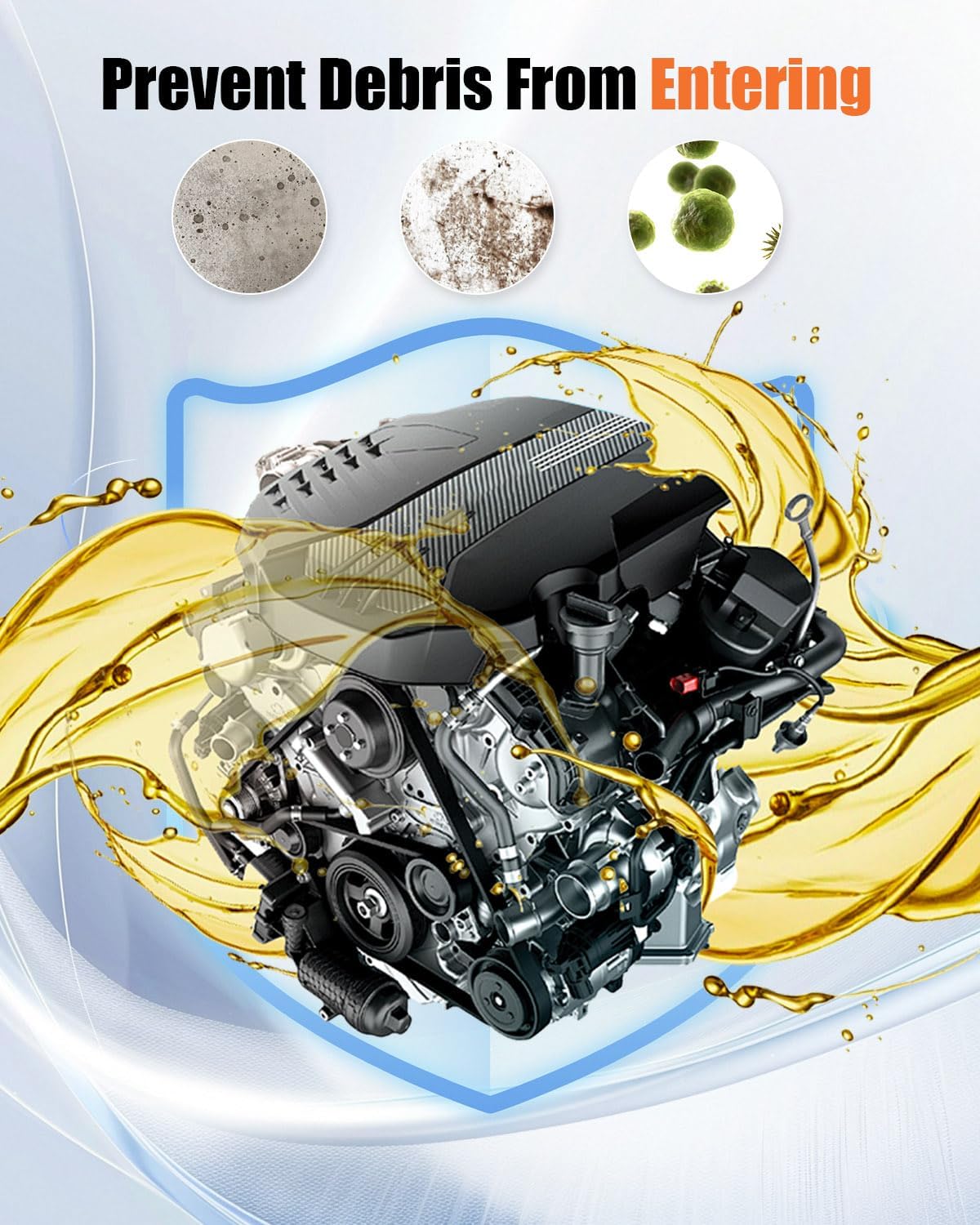 Flexible Stainless Steel Braided Fuel Line Kit Replace 819-876 Fit for GMC Sierra Chevy Silverado 2500 HD 2004-2010 Replace 15946177 15946180 15946198