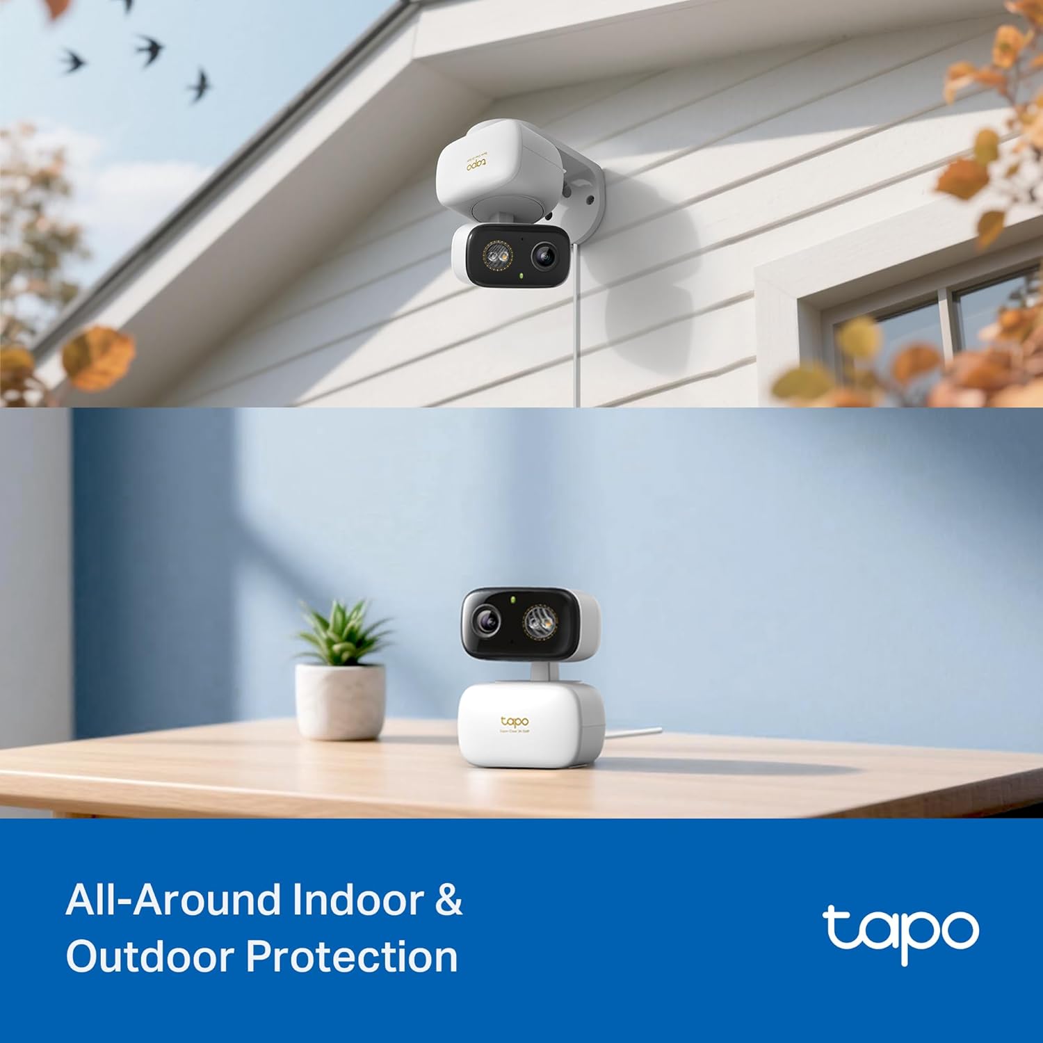 Tapo 3K 5MP Pan/Tilt Indoor/Outdoor Security Camera, Free Person/Vehicle/Baby Cry Detect & 360° Motion Track, Color Night, SD/Cloud, Wrks w/Alexa & Google Home, 2.4 GHz WiFi, HybridCam 360 - Image 2