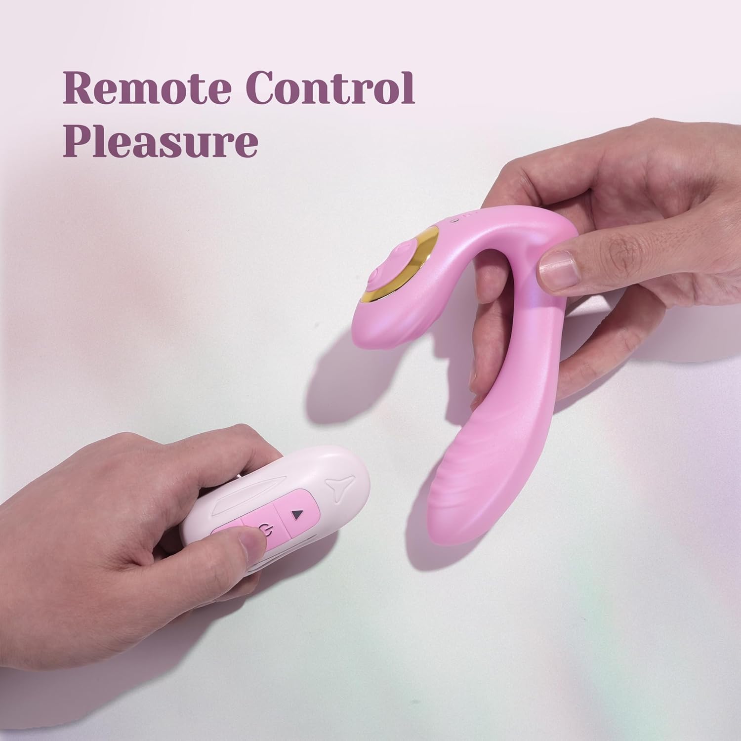 Tracy's Dog Wearable Clitoral G Spot Vibrator, Remote Control Adult Toys for Women Couple, Flexible Vibrating Sex Toy Panty Vibrators with 10 Vibrations, Powerful Quiet Dual Stimulator
