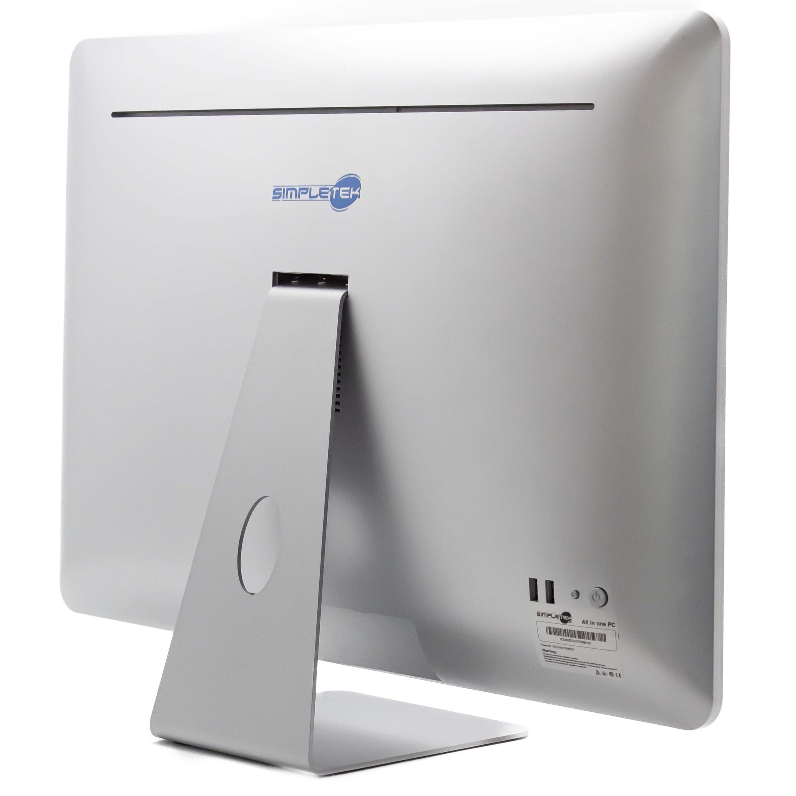 SIMPLETEK - Computer All in One con schermo touch 22” Full HD, Core i7 2.8GHz, 16GB RAM, doppio SSD, webcam, altoparlanti integrati, mouse e tastiera wireless