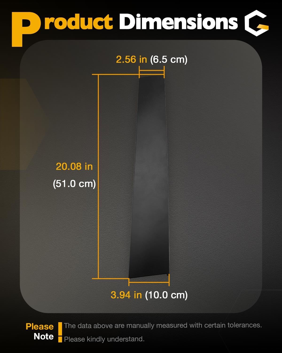 B-Pillar Trim Molding Set, Compatible with 2019-2026 Ram 1500 DT, Left Driver&Right Passenger Side, Front Door Rear Applique, LH RH Windshield Outer Moulding Kit, OE# 68292929AD 68292928AD (1 Pair)